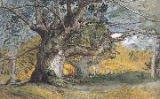 Samuel Palmer Oak Trees,Lullingstone Park Germany oil painting artist